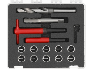 Zestaw do naprawy gwintów YATO M16x2.0mm 15 elementów HSS YT-17688