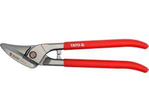 Nożyce do blachy YATO lewe 260mm kute hartowane 58-61hrc dekarskie YT-1900