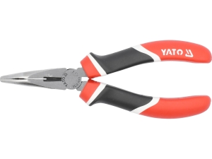 Szczypce wydłużone wygięte YATO hartowane precyzyjne 160mm YT-1945