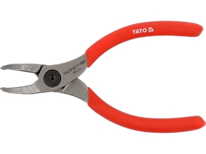 Szczypce segera wewnętrzne YATO wygięte 140mm do pierścieni YT-19982