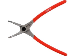 Szczypce segera wewnętrzne YATO wygięte 230mm do pierścieni YT-19984