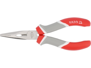 Szczypce wydłużone proste YATO 160mm hartowane szczęki YT-2016