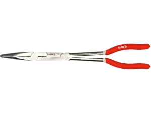 Szczypce wydłużone YATO YT-20402 wygięte precyzyjne 330mm 2 przeguby YT-20401