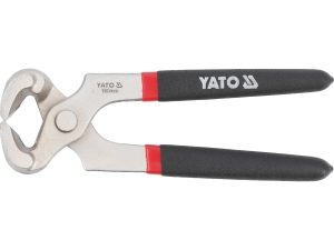 Obcęgi budowlane YATO cęgowe do gwoździ drutu 180mm hartowane YT-2046