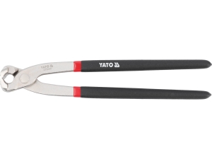 Obcęgi tynkarskie YATO do zbrojeń gwoździ drutu hartowane 275mm YT-2061
