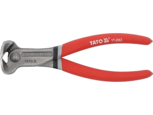 Szczypce tnące czołowe YATO cęgi do gwoździ drutu 175mm YT-2063
