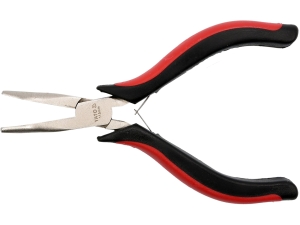 Szczypce wydłużone wygięte YATO mini precyzyjne 115mm hartowane YT-2084