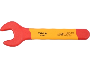 Klucz płaski izolowany YATO 17mm vde do 1000V ac długość 160mm YT-20961
