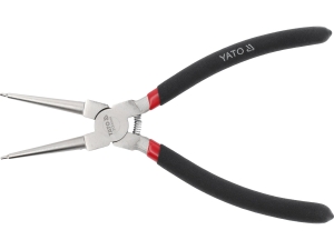 Szczypce segera wewnętrzne YATO proste 200mm do pierścieni YT-2146