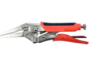 Szczypce zaciskowe morsa YATO 165mm wydłużone szczęki proste stal CrV YT-2155