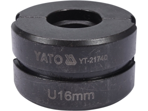 Matryca zapasowa typu u YATO do praski YT-21735 rozmiar 16mm YT-21740