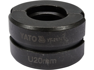 Matryca zapasowa YATO do praski zaciskarki typ U 20mm do rur YT-21741