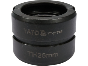 Matryca zapasowa YATO do zaciskarki rur typ th rozmiar 26mm YT-21746
