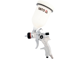 Pistolet malarski lakierniczy YATO pneumatyczny zbiornik 0 6L do farb YT-2340