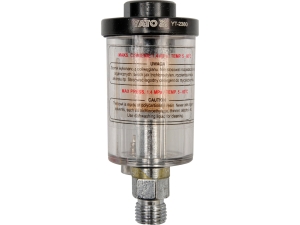 Odwadniacz filtr YATO mini 1/4 cala do kompresora pneumatyczny YT-2380