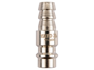 Szybkozłączka pneumatyczna męska YATO do węża 8mm 9.5mm stalowa YT-2406