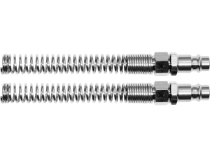 Szybkozłącze męskie YATO stalowe na wąż 5x8mm 2 szt. ze sprężyną YT-24102