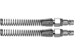 Szybkozłącze męskie YATO stalowe na wąż 6x10mm 2 szt.uki YT-24103
