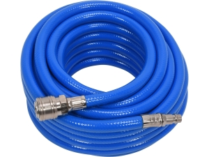 Wąż pneumatyczny zbrojony YATO pvc 8mm x 10m szybkozłącza 20 bar YT-24220