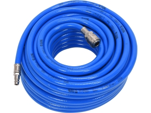 Wąż pneumatyczny zbrojony YATO pvc 8mm x 20m z szybkozłączami YT-24221