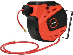 Wąż pneumatyczny na zwijaku automatycznym YATO 14m 6.5mm pvc YT-24243