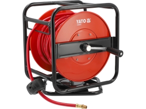 Wąż pneumatyczny YATO na zwijaku korbowym 8mm x 30m pvc YT-24253