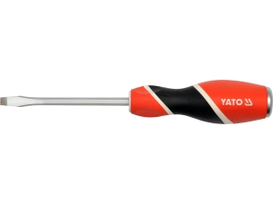 Wkrętak płaski do pobijania YATO 6x100mm z końcówką magnetyczną mocny YT-25985