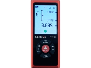 Dalmierz laserowy dwukierunkowy 2x60m YATO YT-731249