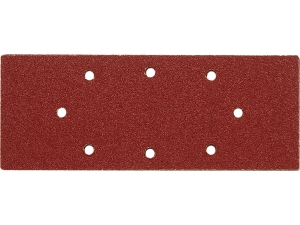 Arkusze ścierne papierowe VOREL 93x230mm P120 z otworami 5 szt. 08542