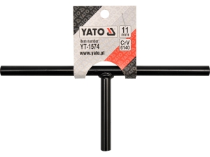 Klucz nasadowy typu t YATO sześciokątny rozmiar 11mm stal CrV YT-1574