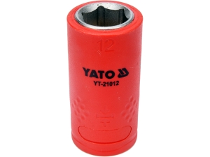 Nasadka izolowana sześciokątna YATO 12mm 3 8 vde do 1000V stal CrV YT-21012
