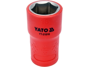 Nasadka izolowana sześciokątna vde YATO 16mm 3/8 1000V YT-21016