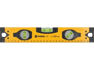 Poziomnica aluminiowa 300mm 3 libelle VOREL 16430