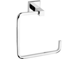 Uchwyt na ręczniki papierowe FALA quad ścienny metalowy srebrny 14cm 69317