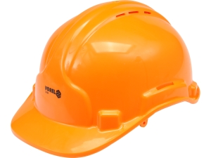Kask ochronny VOREL budowlany przemysłowy pomarańczowy regulowany 74194