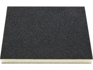 Gąbka ścierna VOREL dwustronna 124x98x12mm gradacja P100 1 szt. 07913
