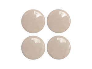Podkładki plastikowe VOREL samoprzylepne okrągłe 38mm białe 4 szt. 74933