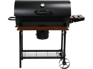 Grill węglowy ogrodowy LUND duży z pokrywą ruszt 71x35cm kółka 99586