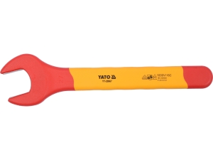 Klucz płaski YATO izolowany vde 27mm do 1000V certyfikat stal CrV YT-20967