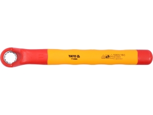 Klucz oczkowy odgięty izolowany YATO 11mm vde do 1000V ac 170mm YT-20985