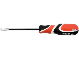 Wkrętak płaski YATO 5.5mm 150mm z końcówką magnetyczną stal svcm55 YT-2609