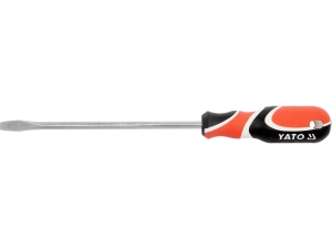 Wkrętak płaski YATO 6.5mm 100mm z końcówką magnetyczną stal svcm55 YT-2613