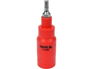 Klucz trzpieniowy izolowany YATO HEX 4x75mm 3/8 cala vde do 1000V ac YT-21080