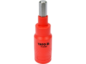 Klucz trzpieniowy izolowany YATO HEX 8x75mm 3/8 cala vde do 1000V ac YT-21083