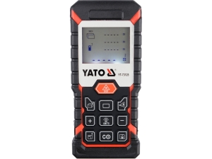 Dalmierz laserowy YATO miernik odległości 60m pamięć pomiarów IP54 YT-73125