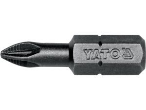 Końcówki wkrętakowe bity YATO pz1 25mm zestaw 50 szt. stal s2 YT-7810