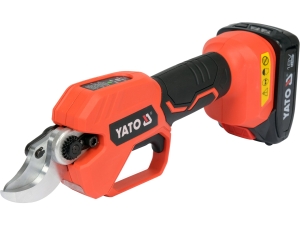 Sekator akumulatorowy YATO 18V bezszczotkowy do gałęzi z akumulatorem YT-828377