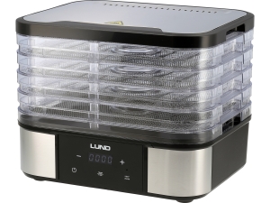 Suszarka spożywcza 5 tac ze stali nierdzewnej, 380W LUND 68281
