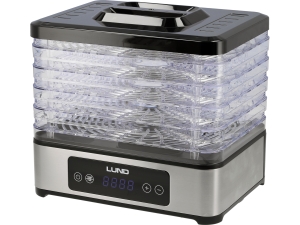Suszarka spożywcza 5 tac, 400W LUND 68284
