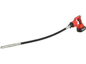Wibrator do betonu 18V (bl motor; 4ah) z baterią i wężem 2m YATO YT-826023